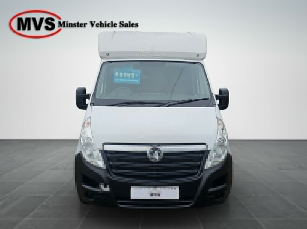 Vauxhall Movano 2.3-Cdti-3500 White #5