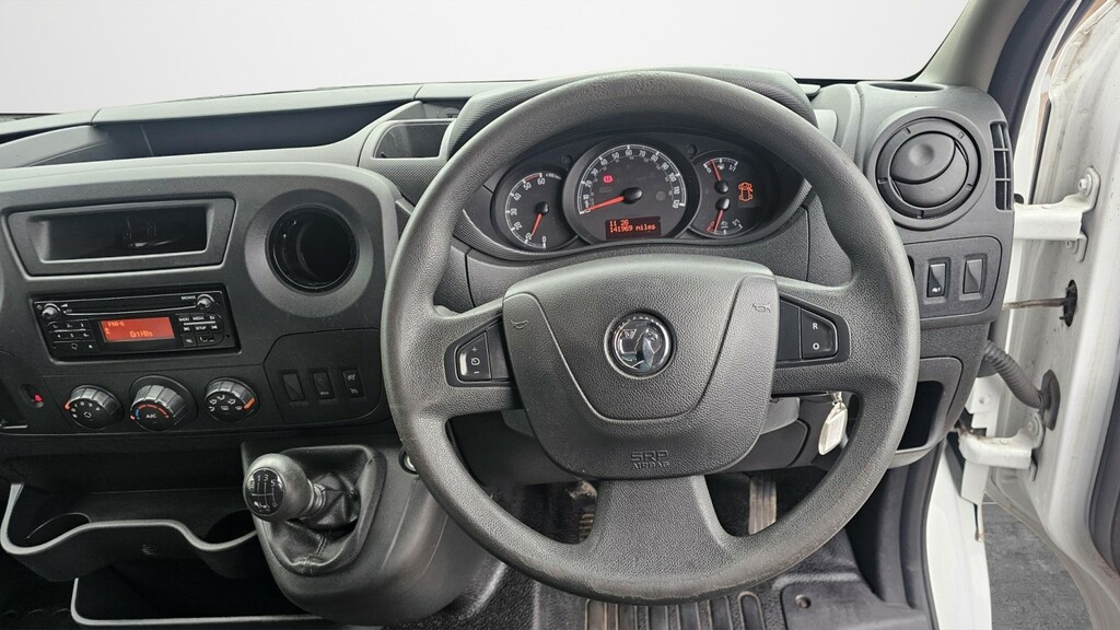 Vauxhall Movano 2.3-Cdti-3500 White #12