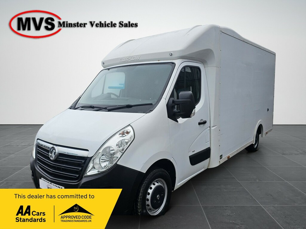 Vauxhall Movano 2.3-Cdti-3500 White