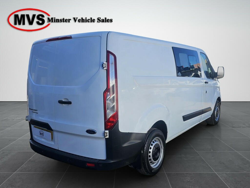 Ford Transit Custom 2.0-320-Ecoblue-leader BJ20ADU White #5