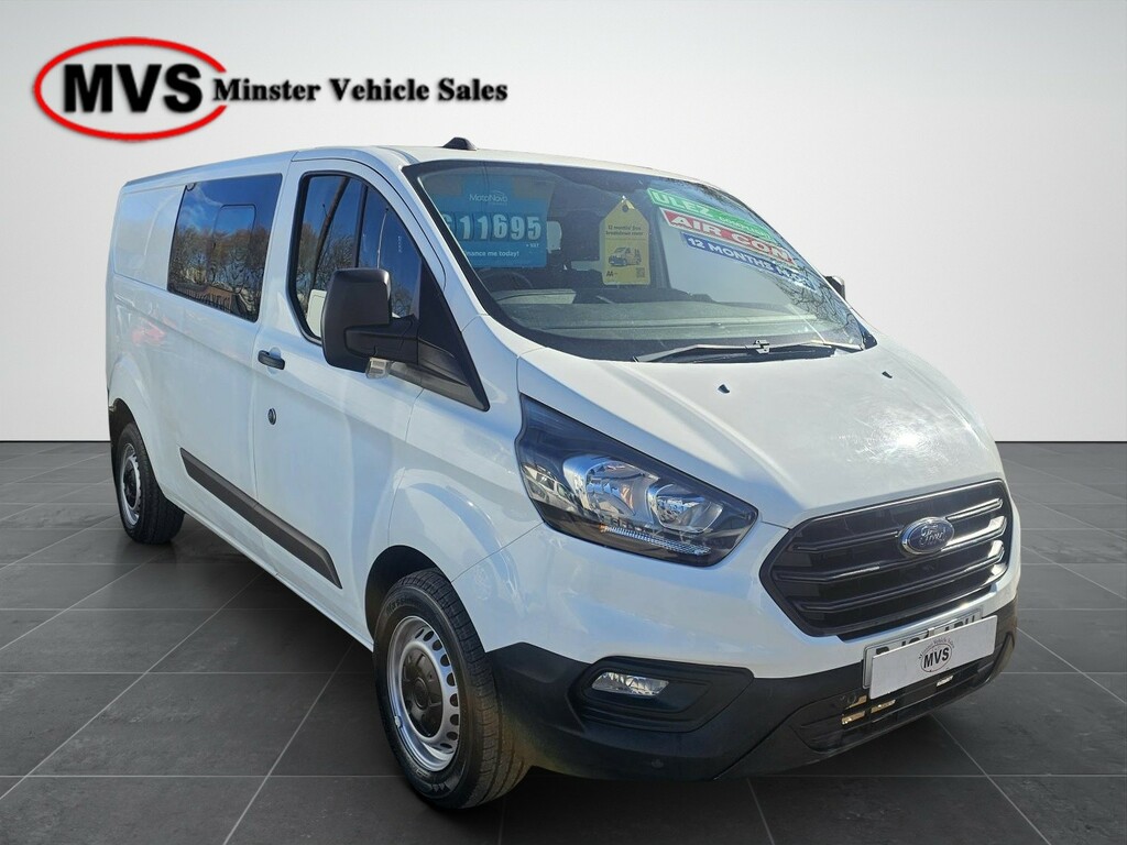 Ford Transit Custom 2.0-320-Ecoblue-leader BJ20ADU White #2
