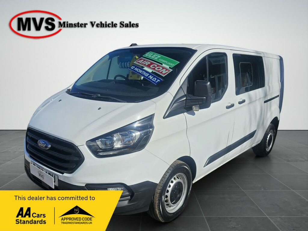Ford Transit Custom 2.0-320-Ecoblue-leader White