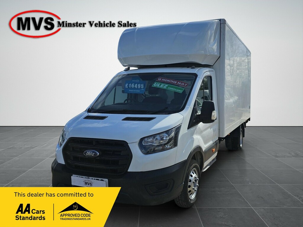 Ford Transit Custom Transit-350-luton-l4-2.0l-ecoblue-130ps-rwd-6-spee White