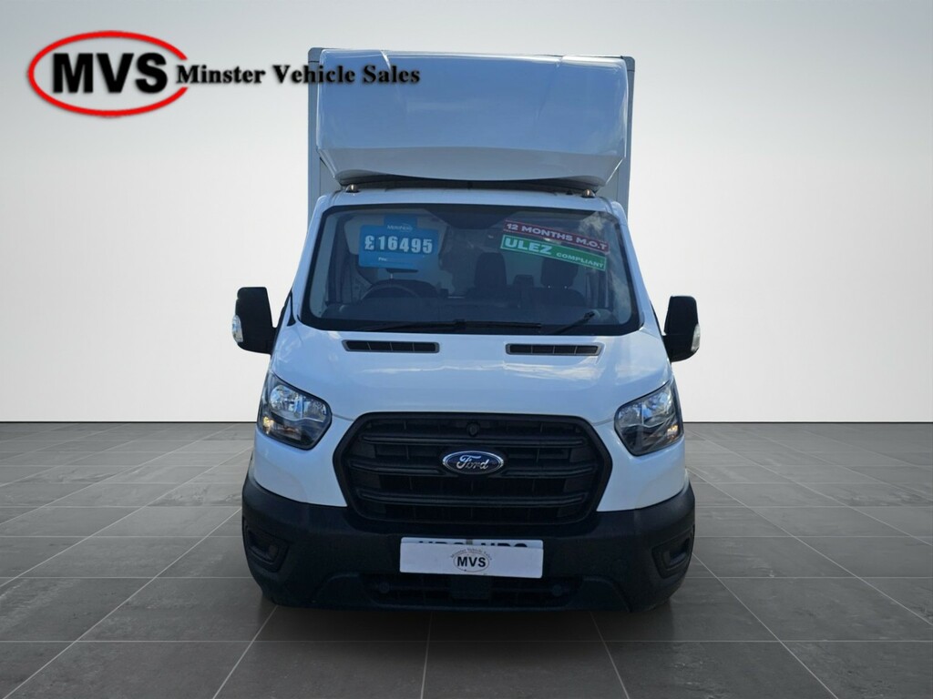 Ford Transit Custom Transit-350-luton-l4-2.0l-ecoblue-130ps-rwd-6-spee YR21NDG White #4