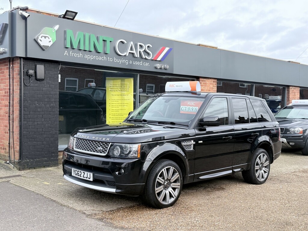Land Rover Range Rover Sport Suv 3.0 Sd V6 Sport 201262 YG62ZJJ Black #2