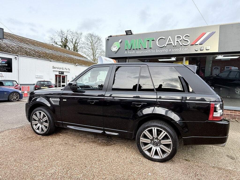 Land Rover Range Rover Sport Suv 3.0 Sd V6 Sport 201262 YG62ZJJ Black #5