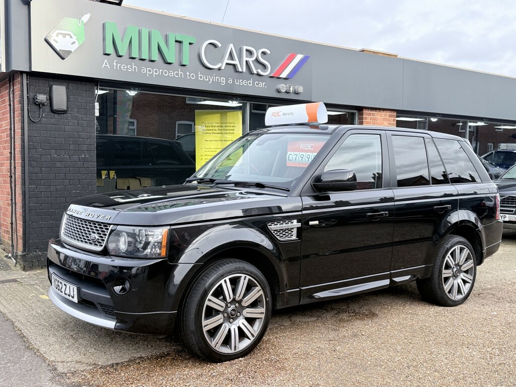 Land Rover Range Rover Sport Suv 3.0 Sd V6 Sport 201262 YG62ZJJ Black #3