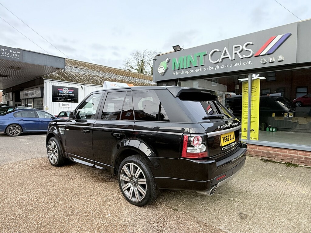 Land Rover Range Rover Sport Suv 3.0 Sd V6 Sport 201262 YG62ZJJ Black #6