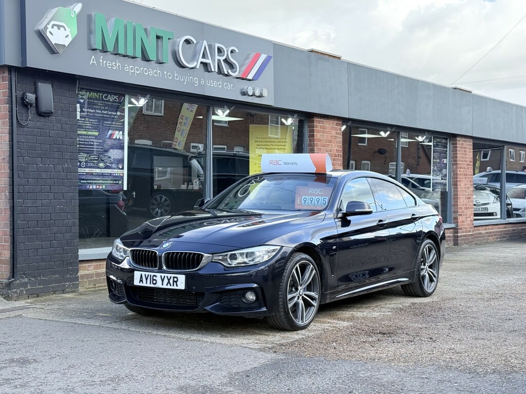 BMW 4 Series Gran Coupe Hatchback 2.0 420D Xdrive M Sport Gran Coupe 2016 Black