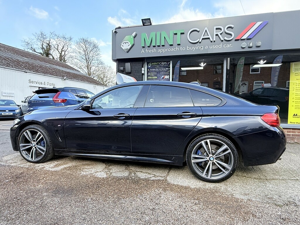 BMW 4 Series Gran Coupe Hatchback 2.0 420D Xdrive M Sport Gran Coupe 2016 AY16YXR Black #5