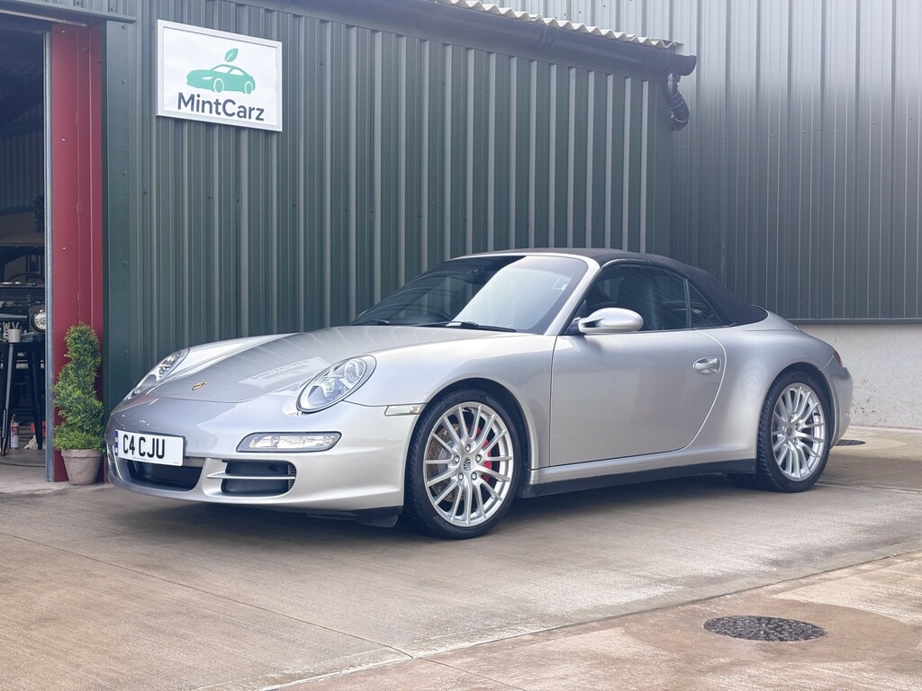 Porsche 911 Convertible 3.8 997 Carrera 4S 200756 Silver #2