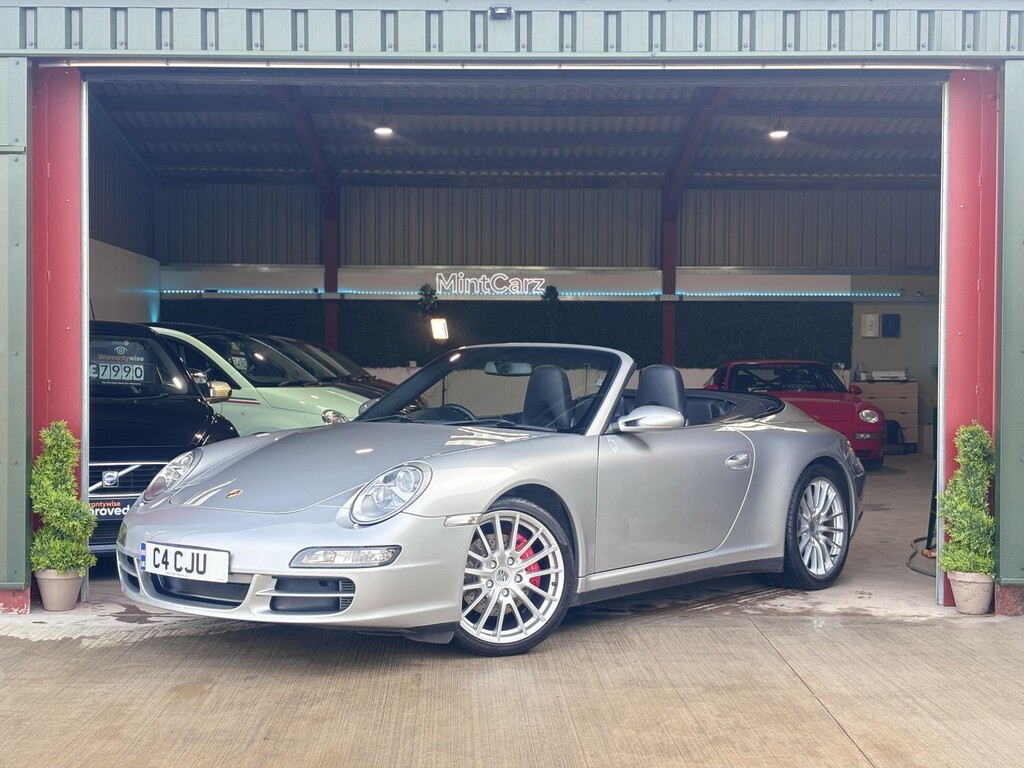 Porsche 911 Convertible 3.8 997 Carrera 4S 200756 Silver #3