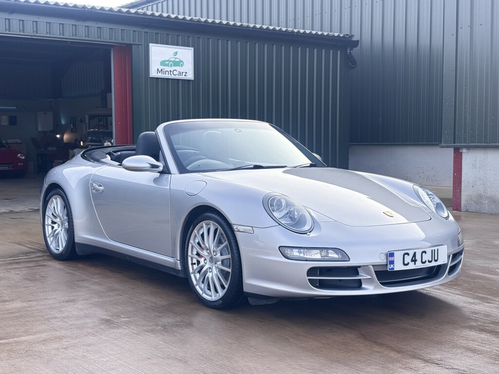 Porsche 911 Convertible 3.8 997 Carrera 4S 200756 Silver #4
