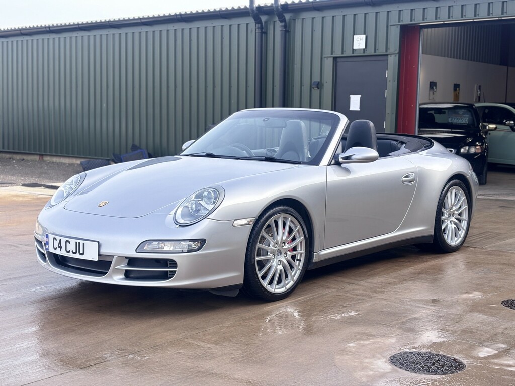 Porsche 911 Convertible 3.8 997 Carrera 4S 200756 Silver #6
