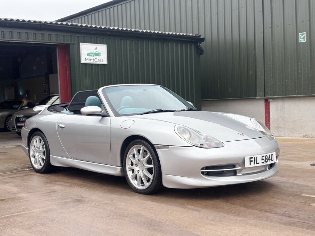 Porsche 911 Convertible 3.4 996 Carrera 4 2001Y Silver #4