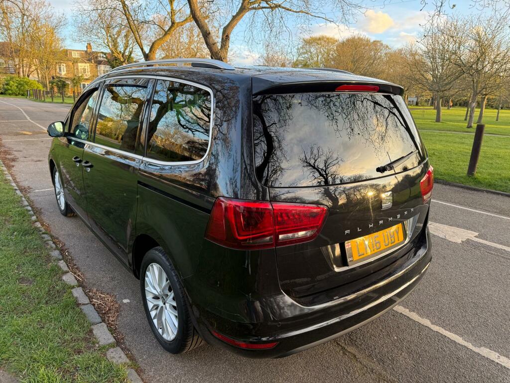 Seat Alhambra 2.0 Tdi Se Dsg Euro 6 Ss LK16UBY Black #5
