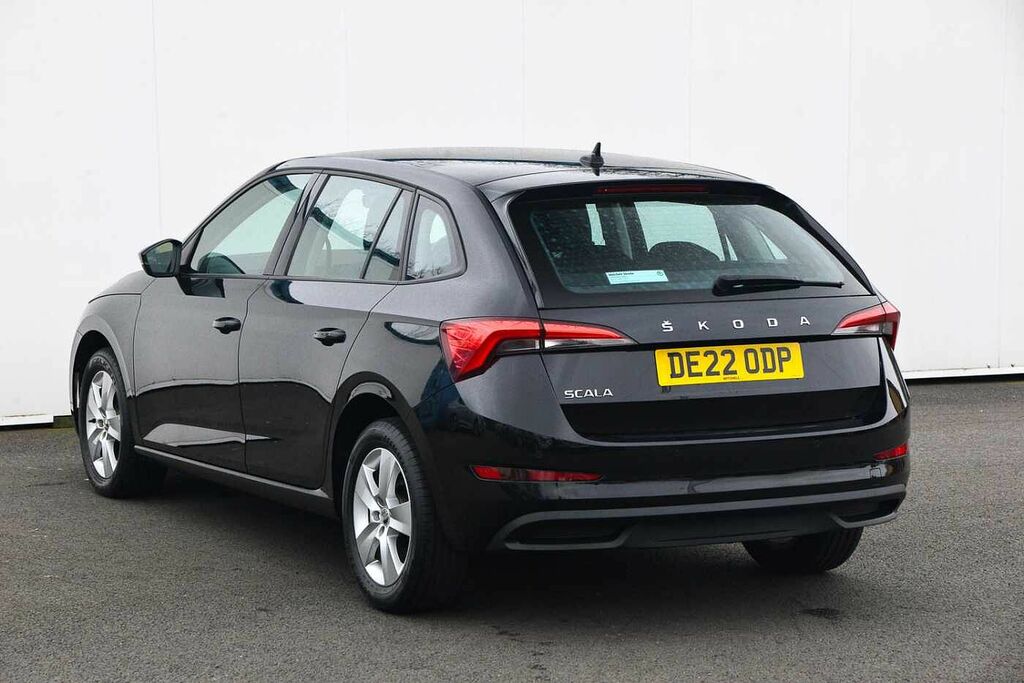Skoda Scala 1.0 Tsi 110 Se Dsg DE22ODP Black #3