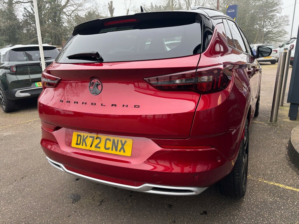 Vauxhall Grandland 1.2 Turbo Ultimate DK72CNX Red #4
