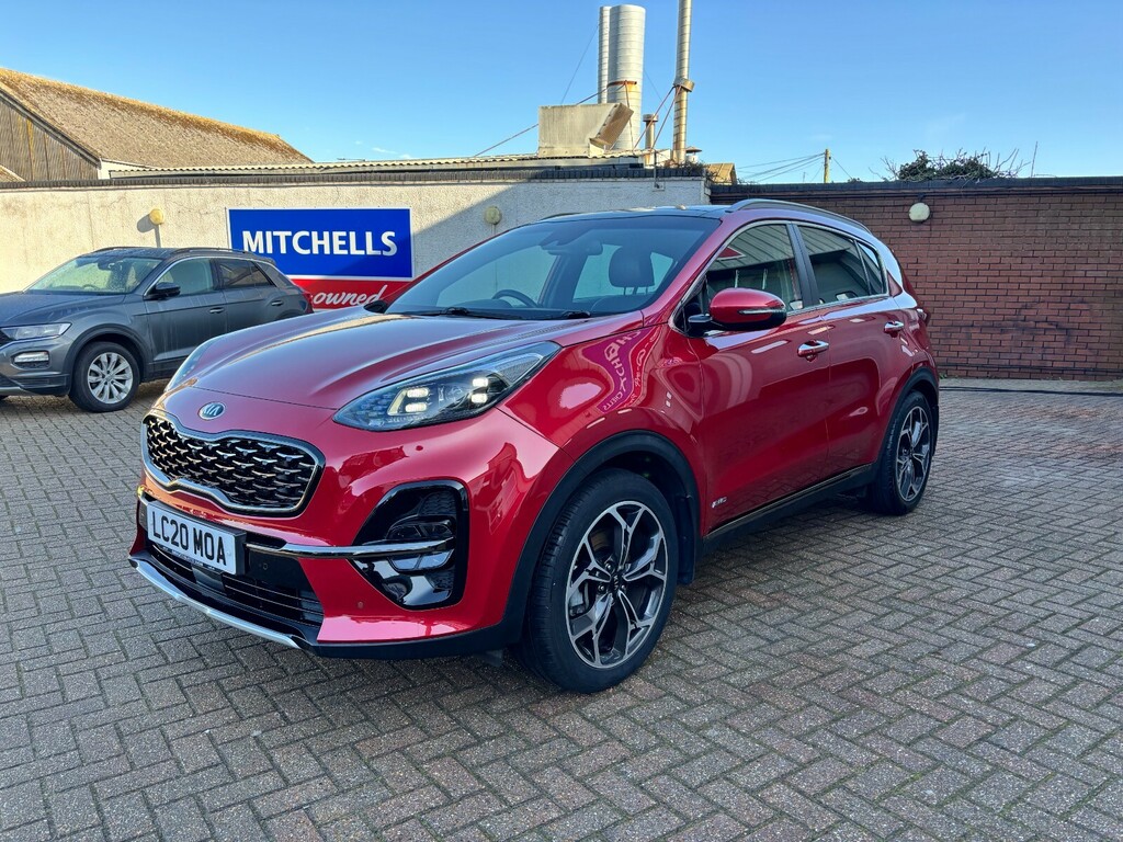 Kia Sportage 1.6 Crdi 48V Isg Gt-line S Dct Awd Red #3