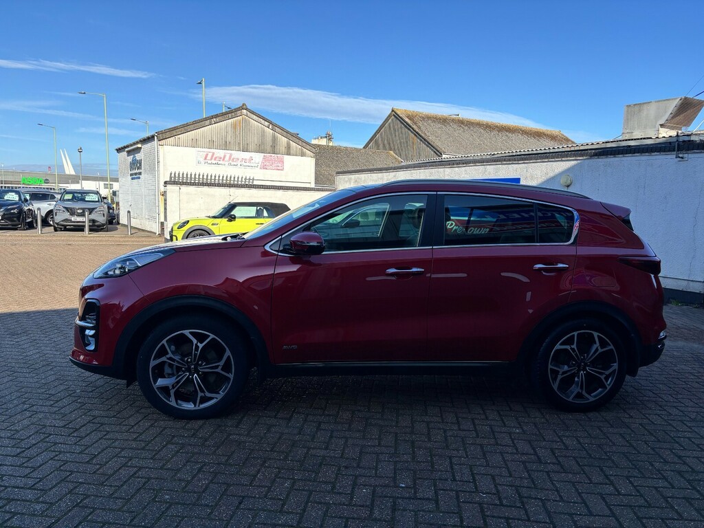 Kia Sportage 1.6 Crdi 48V Isg Gt-line S Dct Awd Red #4