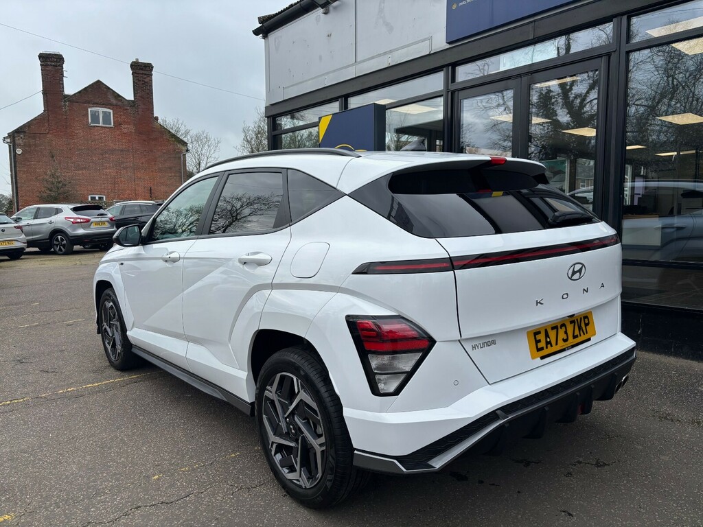 Hyundai Kona 1.0T N Line Dct EA73ZKP White #3