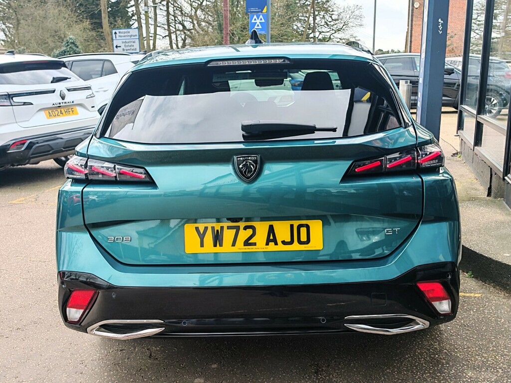 Peugeot 308 1.5 Bluehdi Gt Eat8 YW72AJO Blue #5