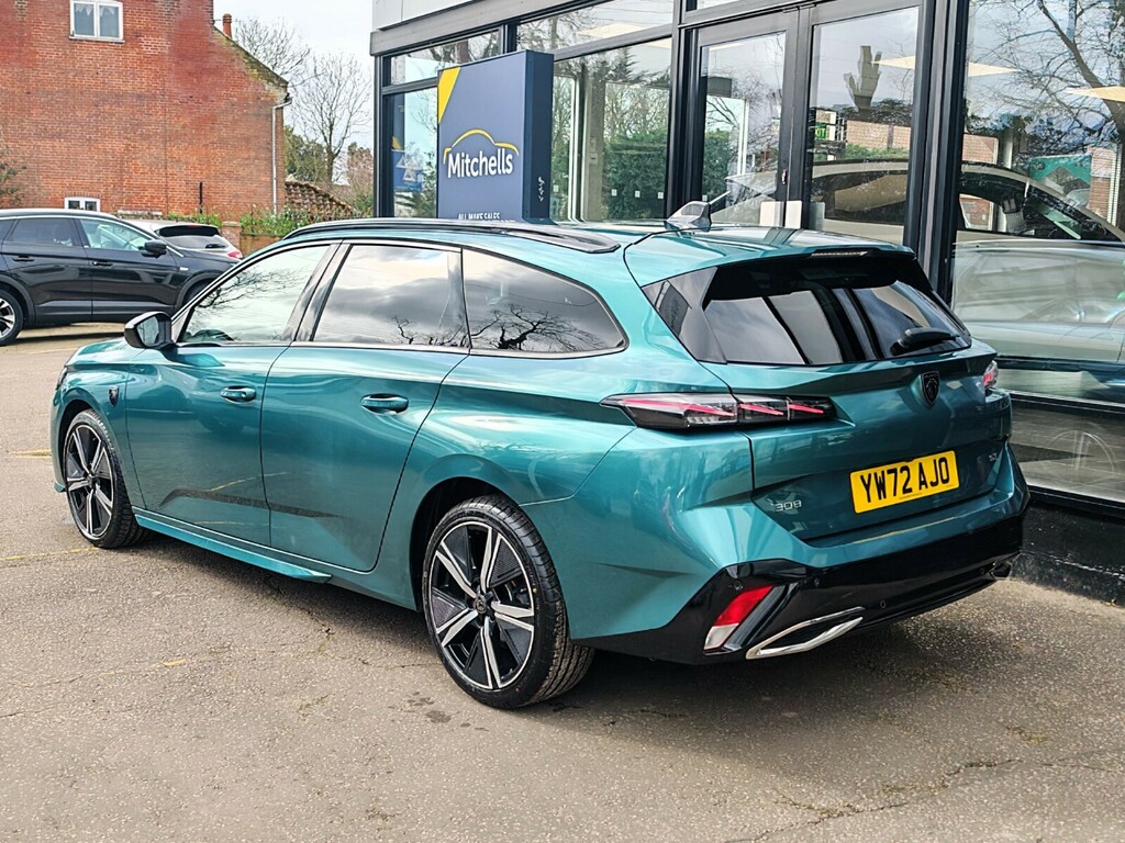 Peugeot 308 1.5 Bluehdi Gt Eat8 YW72AJO Blue #4