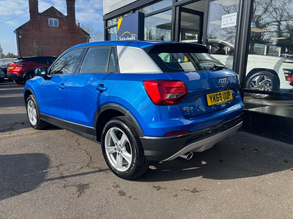 Audi Q2 30 Tdi Sport YK69UUP Blue #3