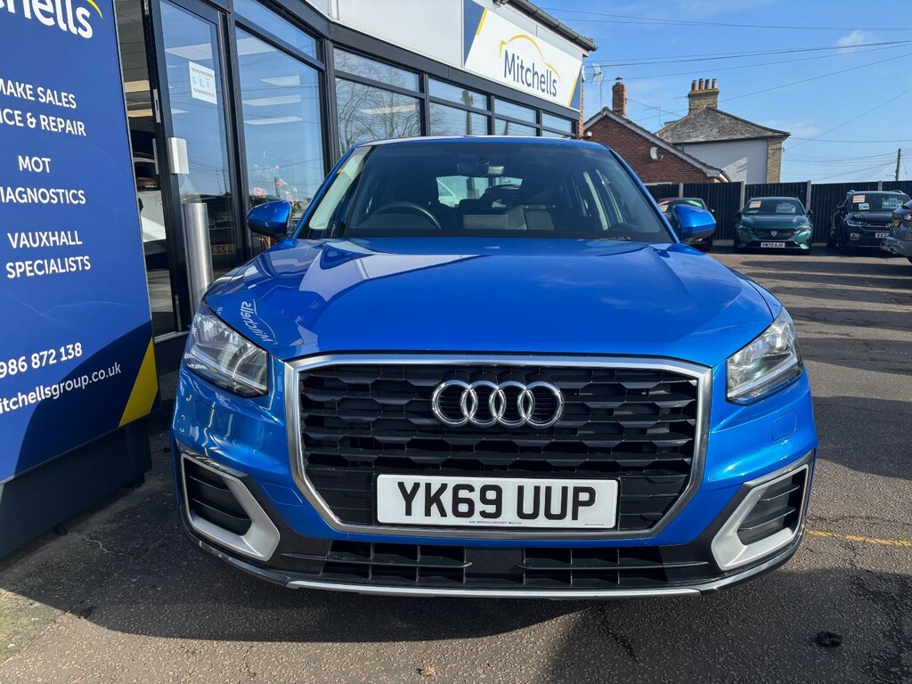Audi Q2 30 Tdi Sport YK69UUP Blue #2