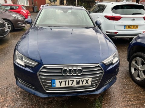 Audi A4 2.0 Tdi Ultra YT17WYX Blue #4