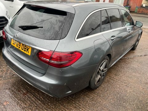 Mercedes-Benz C Class 1.6 C200d Amg SP69OBK Grey #2