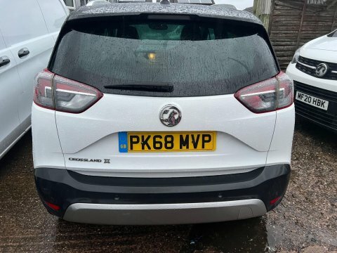 Vauxhall Crossland X 1.2 Elite Nav PK68MVP White #6