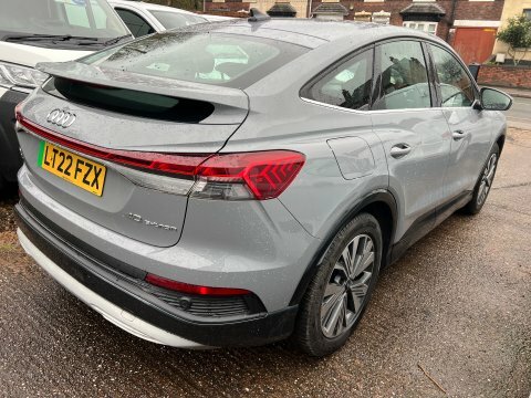Audi Q4 E Tron Sportback Sport LT22FZX Grey #3