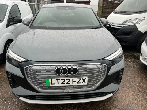 Audi Q4 E Tron Sportback Sport LT22FZX Grey #2