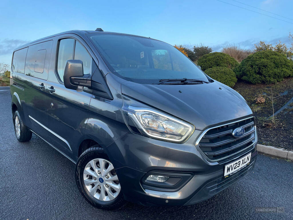 Ford Transit Custom 2.0 Ecoblue 170Ps Low Roof D Cab Limited Van Grey