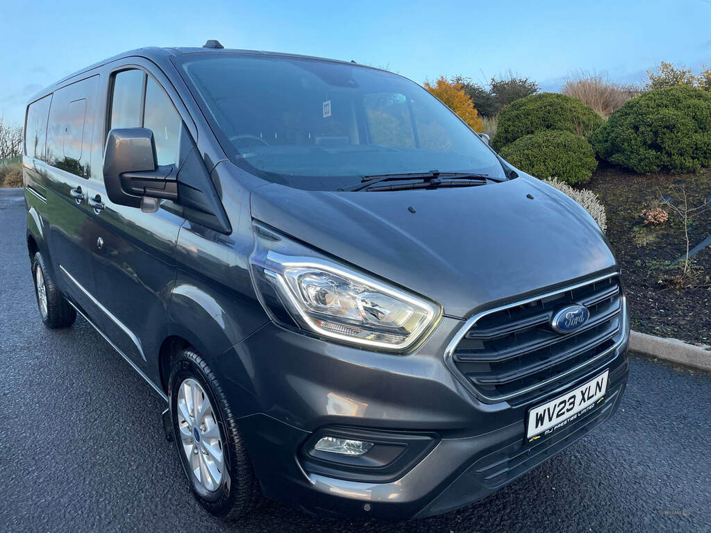 Ford Transit Custom 2.0 Ecoblue 170Ps Low Roof D Cab Limited Van WV23XLN Grey #2