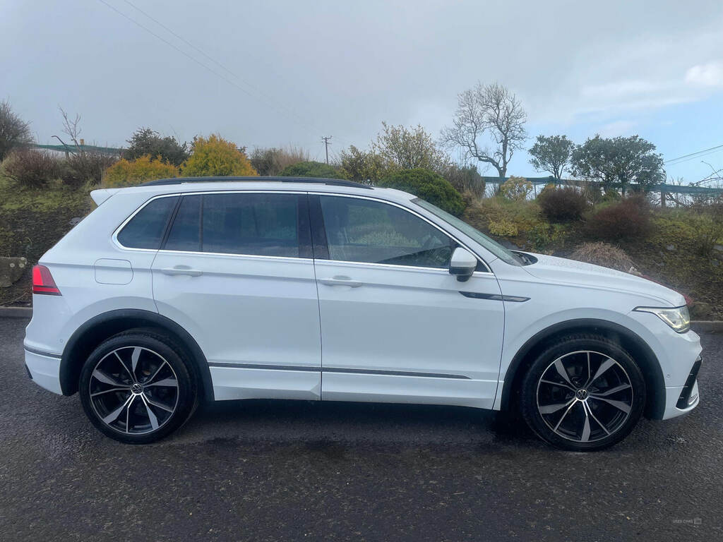 Volkswagen Tiguan 2.0 Tdi R-line Dsg FD72AKZ White #6