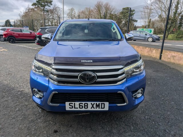 Toyota HILUX 2.4 D-4d Invincible X Pickup Double Cab SL68XMD Blue #3