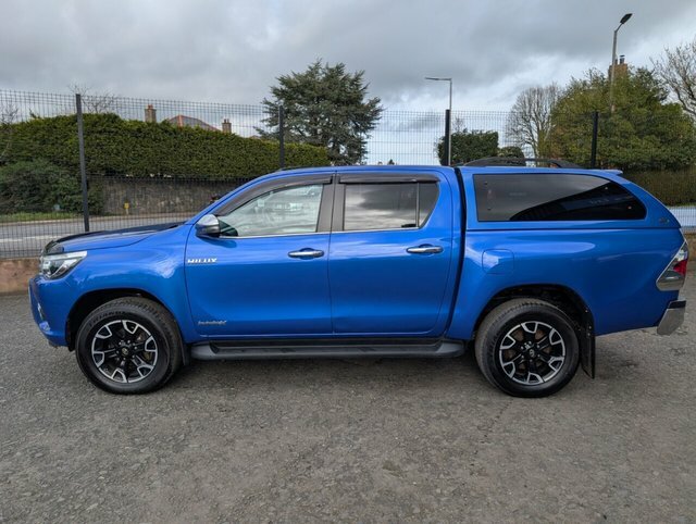 Toyota HILUX 2.4 D-4d Invincible X Pickup Double Cab SL68XMD Blue #5