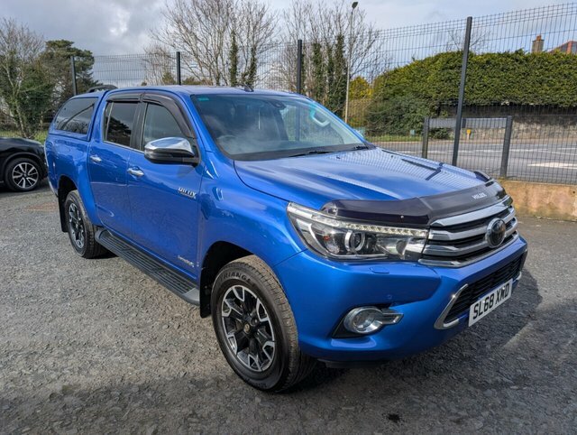Toyota HILUX 2.4 D-4d Invincible X Pickup Double Cab SL68XMD Blue #2