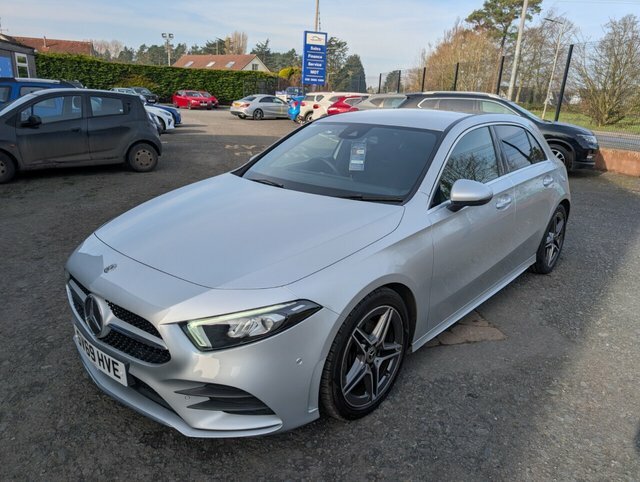 Mercedes-Benz A Class 1.3 A200 Amg Line Executive Hatchback SV69HVE Silver #4