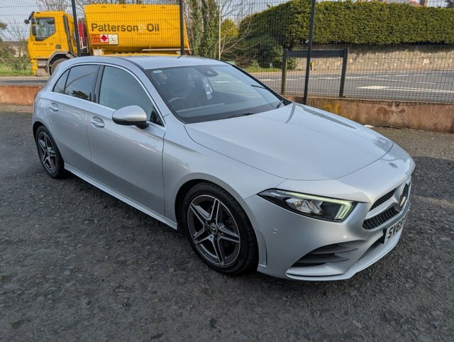Mercedes-Benz A Class 1.3 A200 Amg Line Executive Hatchback SV69HVE Silver #2
