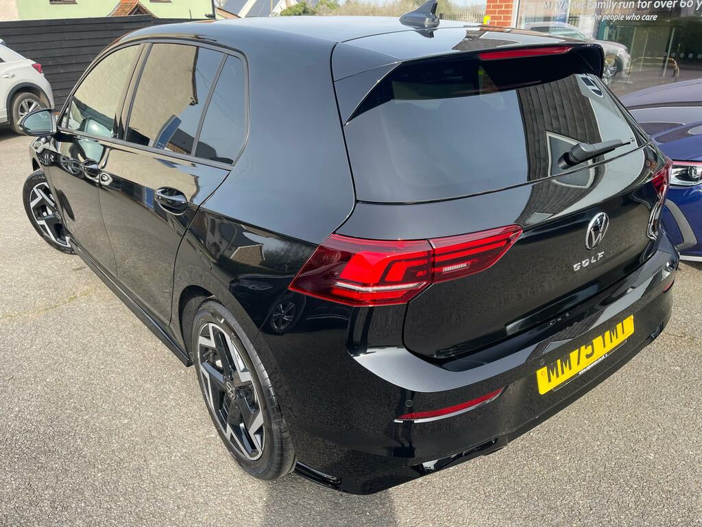 Volkswagen Golf 1.5 Tsi R-line Hatchback Euro 6 MM75YMT Black #3