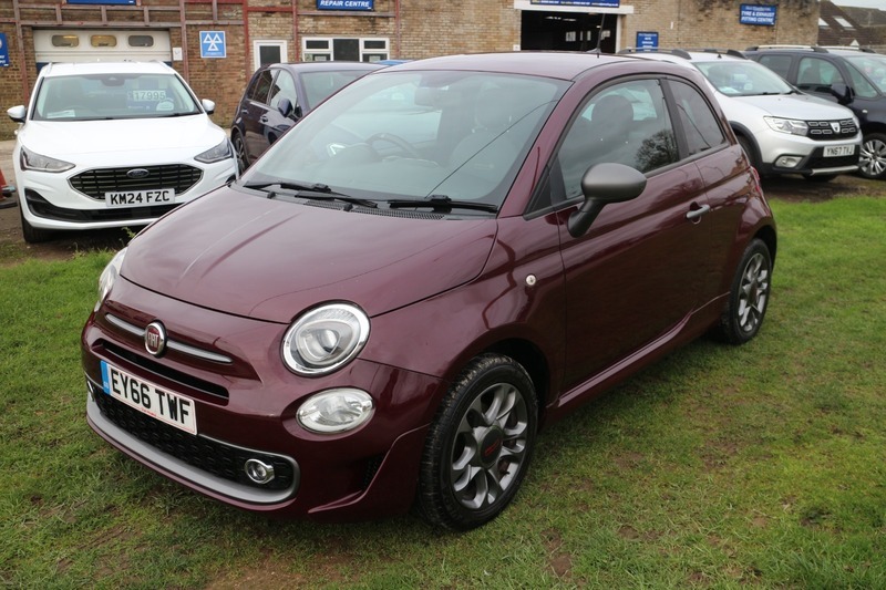 Fiat 500 S EY66TWF Red #2