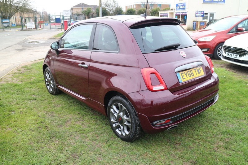 Fiat 500 S EY66TWF Red #3