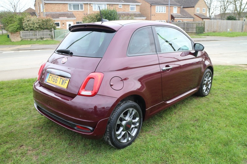 Fiat 500 S EY66TWF Red #4