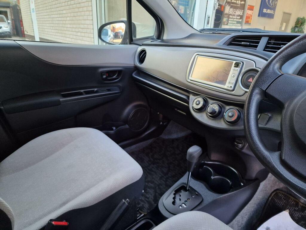Toyota Vitz Hatchback Blue #13