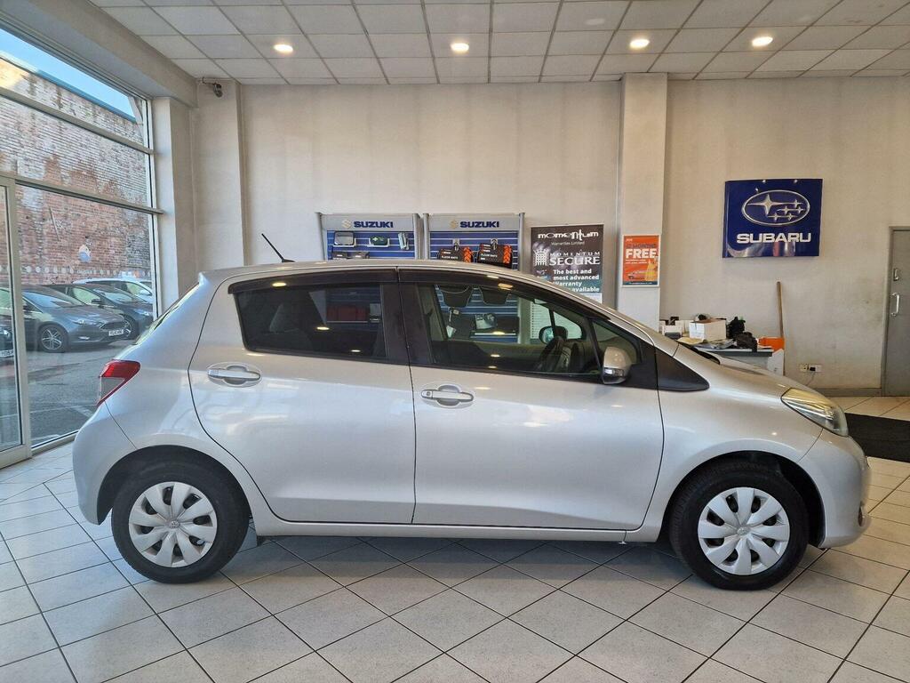 Toyota Vitz Hatchback Blue #8