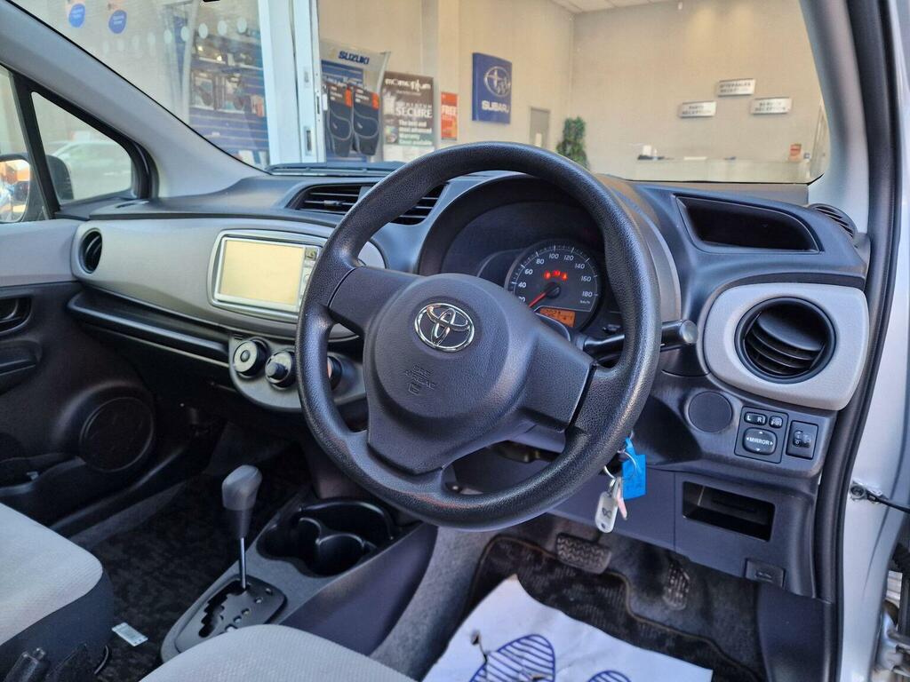 Toyota Vitz Hatchback Blue #11