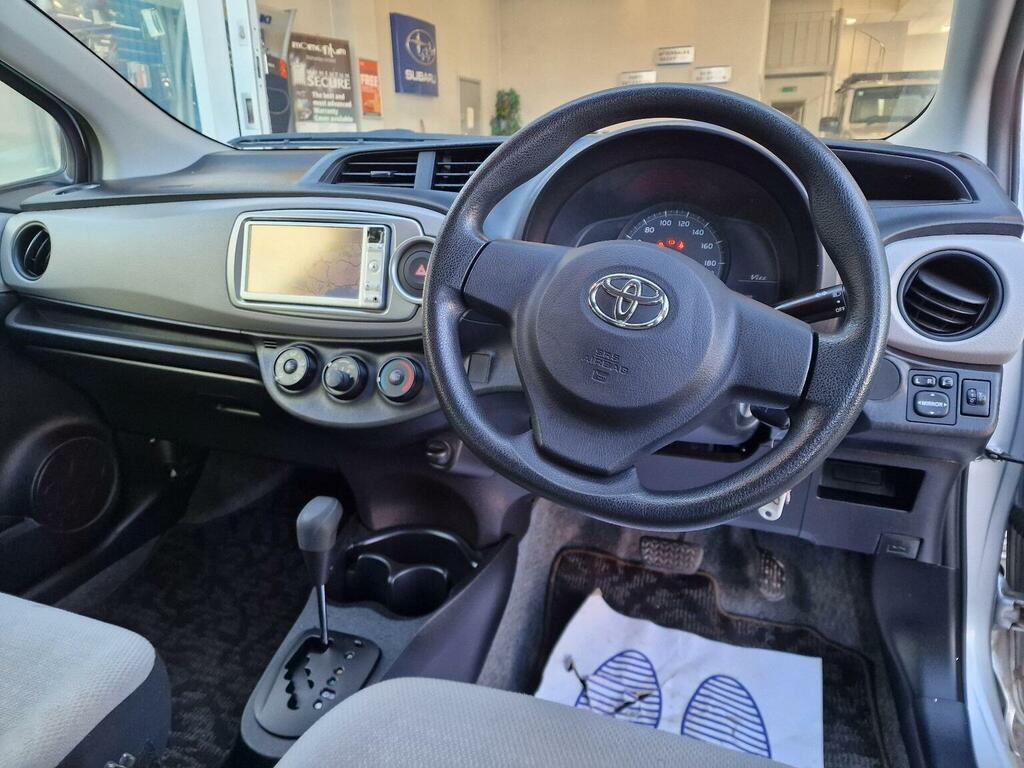 Toyota Vitz Hatchback Blue #12